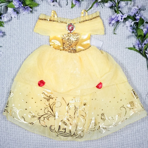 Disney Other - Disney Store princess Belle classic yellow dress